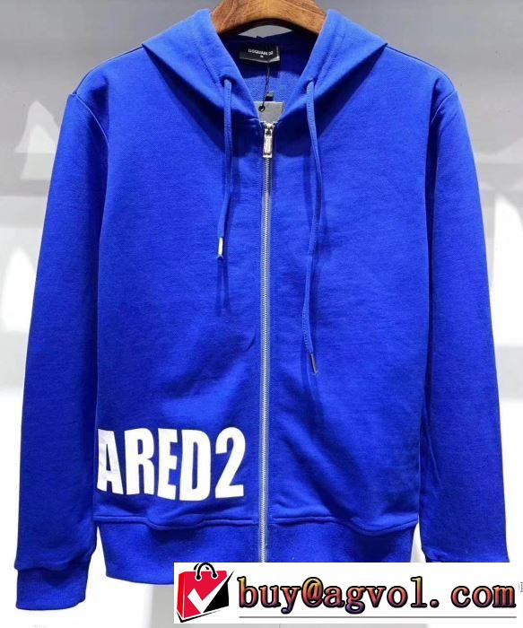 3色可選 プルオーバーパーカー  気持ちいい真夏日にぴったり ディースクエアード DSQUARED2 おしゃれな夏ファッション2019