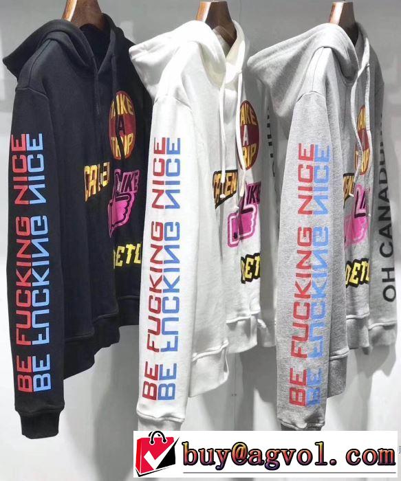 ディースクエアード DSQUARED2 大胆にデザインオシャレ新品 パーカー  3色可選 季節をまたい新作アイテム