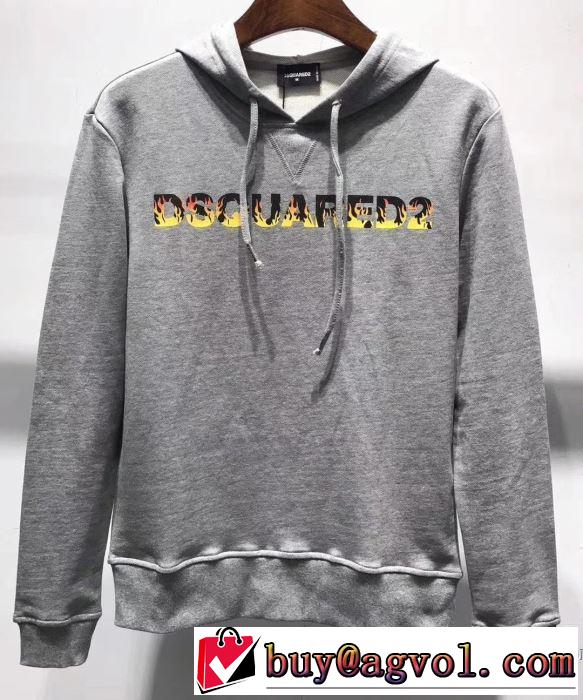 パーカー  春夏に役立つカジュアル ディースクエアード DSQUARED2 2019春夏も引き続きトレンド 3色可選