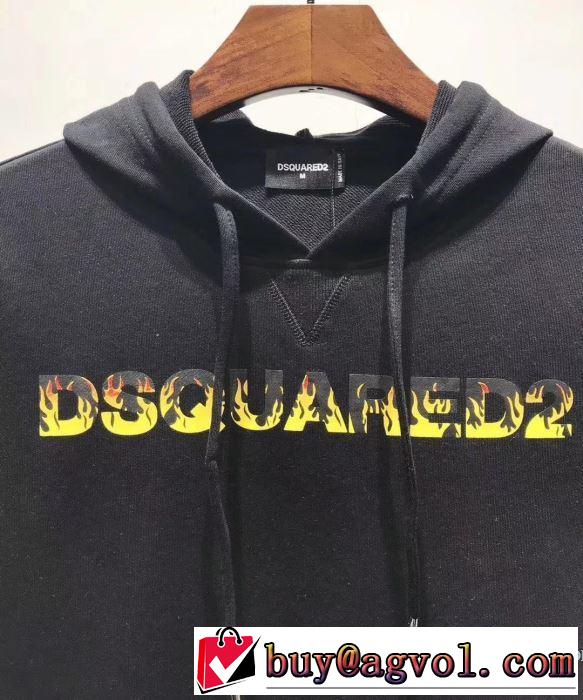 パーカー  春夏に役立つカジュアル ディースクエアード DSQUARED2 2019春夏も引き続きトレンド 3色可選