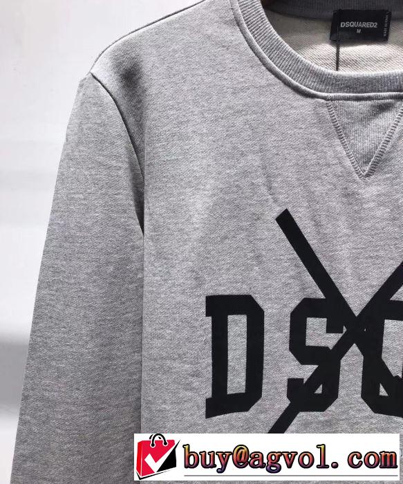 目を引く春夏トップス プルオーバーパーカー  【2019年】夏のファッション  2色可選 ディースクエアード DSQUARED2