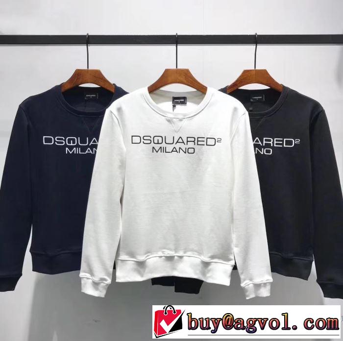 プルオーバーパーカー  ディースクエアード 《2019年》今、注目のストリート  DSQUARED2 着回し力も抜群です！ 3色可選 