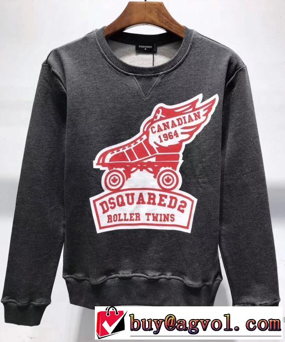 2019SSのトレンド商品  ディースクエアード DSQUARED2爽やかな色合い  2色可選 プルオーバーパーカー 夏キレ味をプラス