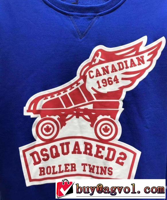 2019SSのトレンド商品  ディースクエアード DSQUARED2爽やかな色合い  2色可選 プルオーバーパーカー 夏キレ味をプラス