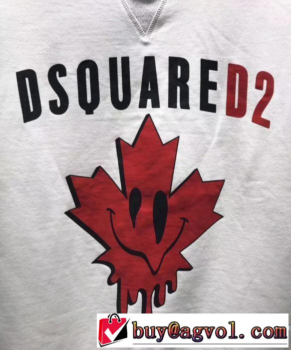 特に夏は人気アイテム   ディースクエアード DSQUARED2 2019SSのトレンド商品 プルオーバーパーカー  3色可選 上品な印象に格上げ
