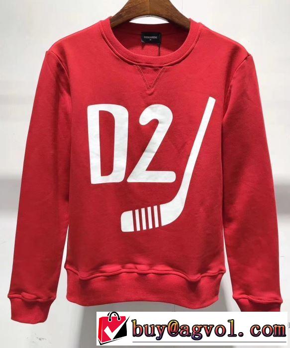 ディースクエアード DSQUARED2鮮度アップブランド最新  3色可選 プルオーバーパーカー 2019年の春夏に着たい