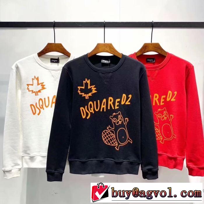春夏らしい華やか プルオーバーパーカー 3色可選 ディースクエアード 2019年の夏のマスト DSQUARED2 夏らしい季節感 