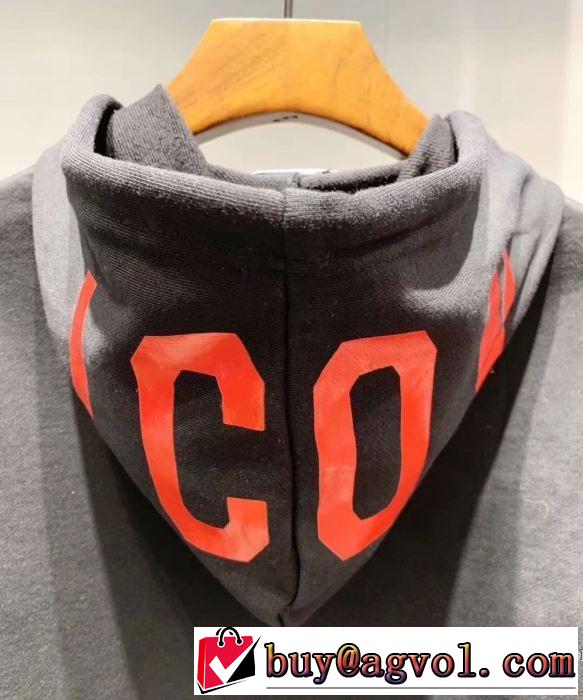 2019年の夏のマスト パーカー  ディースクエアード ぐっと鮮度がアップ DSQUARED2 2色可選 夏らしい抜け感を演出し