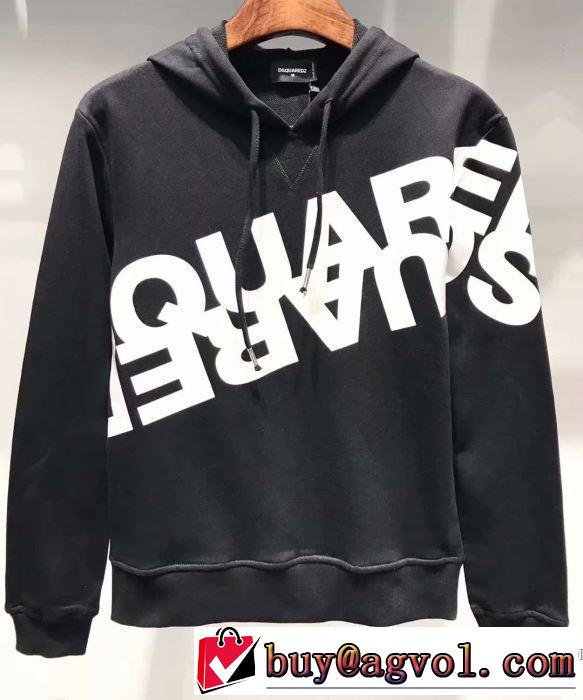 ぜひ今年のトレンドをチェック  パーカー  ディースクエアード 3色可選 DSQUARED2 2019年春夏シーズンの人気