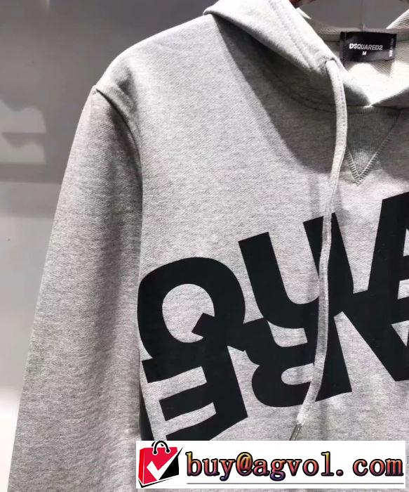 ぜひ今年のトレンドをチェック  パーカー  ディースクエアード 3色可選 DSQUARED2 2019年春夏シーズンの人気
