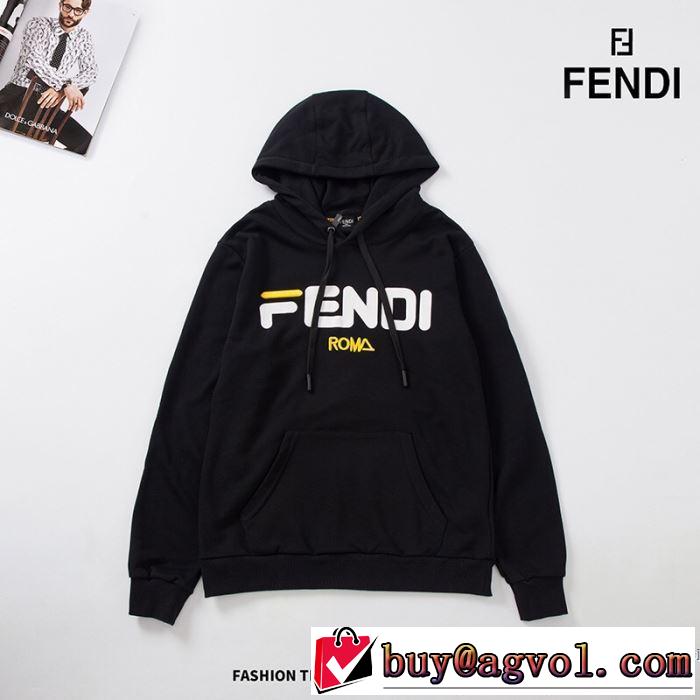 パーカー フェンディ FENDI気持ちいい真夏日にぴったり  パーカー 欠かせない限定アイテム 2色可選