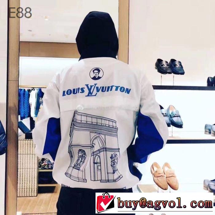 2019夏色っぽさ ルイ ヴィトン LOUIS VUITTON おしゃれデザインも大人気  ハーフコート 夏の王道　適度な上品さ