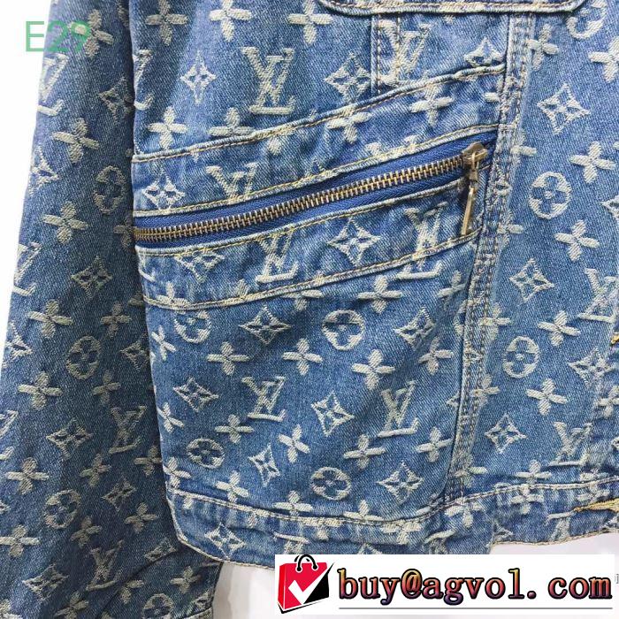 この夏は注目新作 ルイ ヴィトン LOUIS VUITTON 2019年春夏シーズンの人気  デニムジャケット ぐっと鮮度がアップ