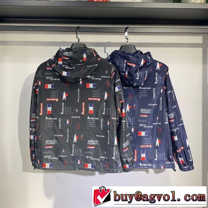 きれいめ派に上質 モンクレール MONCLER 2019年の夏のマスト ハーフコート 2色可選 クールな印象を引き立て