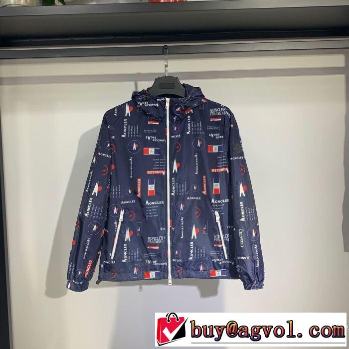 きれいめ派に上質 モンクレール MONCLER 2019年の夏のマスト ハーフコート 2色可選 クールな印象を引き立て