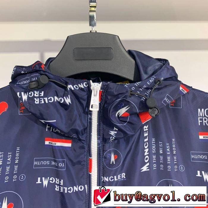 きれいめ派に上質 モンクレール MONCLER 2019年の夏のマスト ハーフコート 2色可選 クールな印象を引き立て