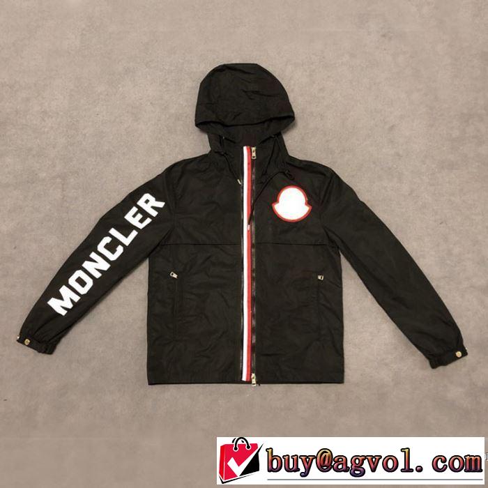 フード付きコート ぐっと鮮度がアップ モンクレール さわやか夏スタイル新品 MONCLER 2019年春夏シーズンの人気 
