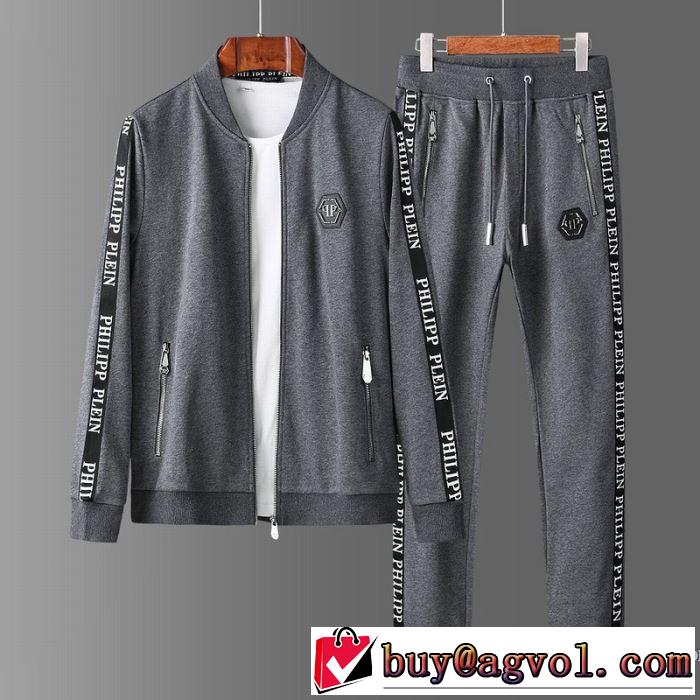 フィリッププレイン PHILIPP PLEIN 3色可選 素敵カジュアル春夏新品 上下セット 2019SSのトレンド商品