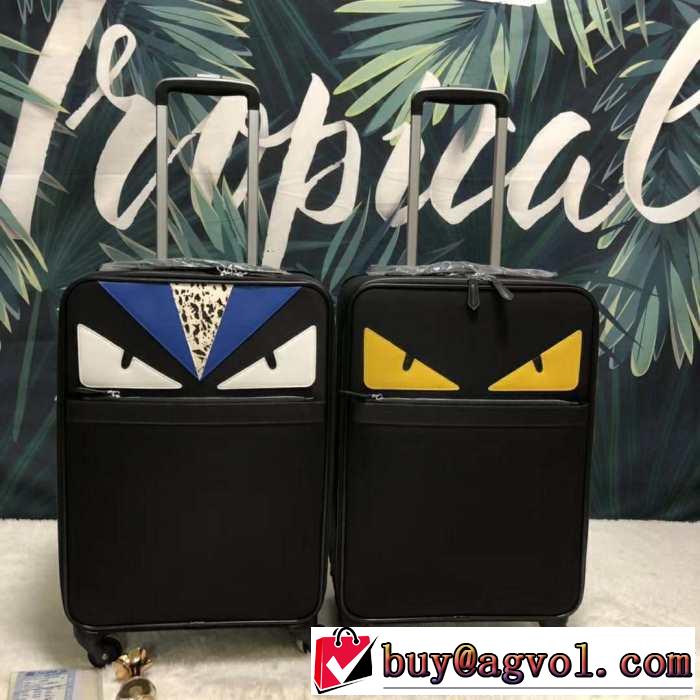 フェンディ FENDI 2019年最新ファッション スーツケース すごく稀少カラー やっと見つけた国内即発