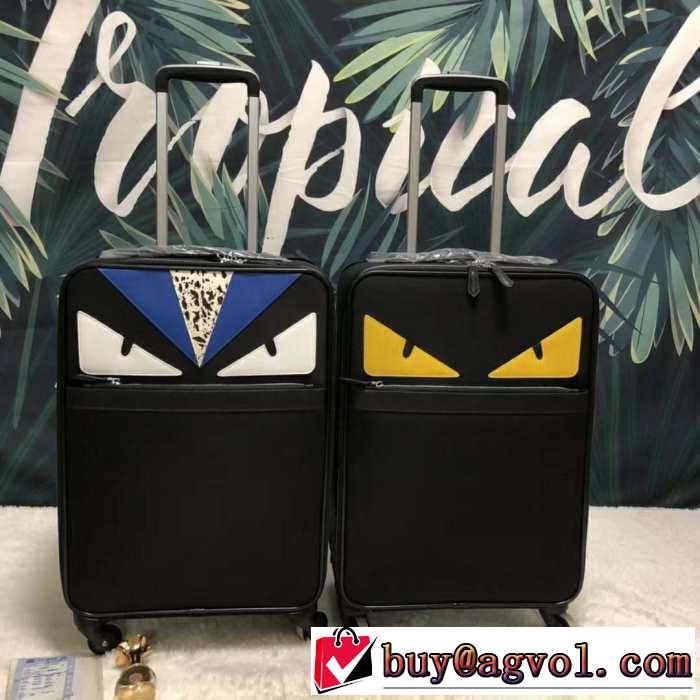 FENDI 正規品保証19春夏 スーツケース 新作限定便利でめちゃ可愛 特価セール フェンディ