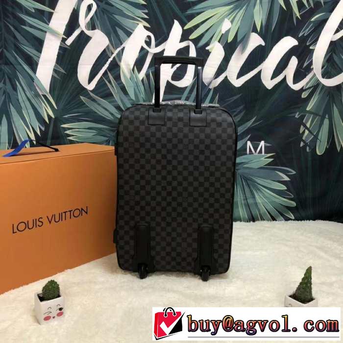 ルイ ヴィトン2019夏ファション新品  LOUIS VUITTON  スーツケース 最新先取りおしゃれなロゴ入り
