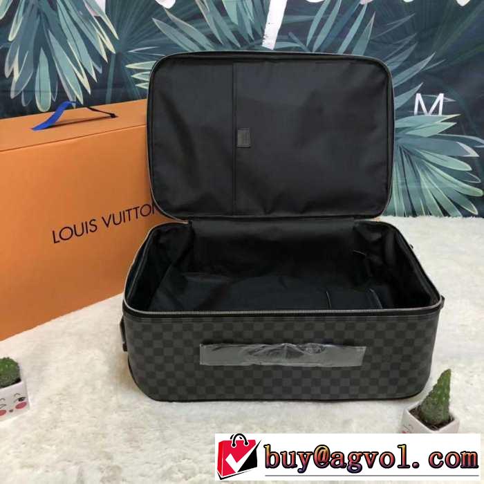 ルイ ヴィトン2019夏ファション新品  LOUIS VUITTON  スーツケース 最新先取りおしゃれなロゴ入り