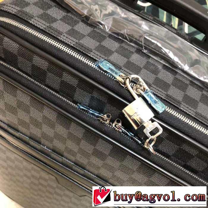 ルイ ヴィトン2019夏ファション新品  LOUIS VUITTON  スーツケース 最新先取りおしゃれなロゴ入り