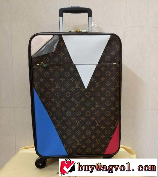 2019夏ファション新品 ルイ ヴィトン最新先取りおしゃれなロゴ入り  LOUIS VUITTON  スーツケース新作オシャレ