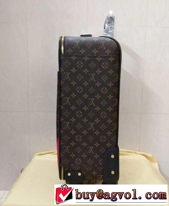2019夏ファション新品 ルイ ヴィトン最新先取りおしゃれなロゴ入り  LOUIS VUITTON  スーツケース新作オシャレ
