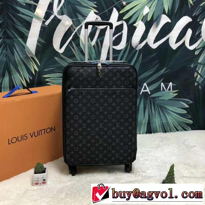 今年大人気 ルイ ヴィトンすごく稀少カラー  LOUIS VUITTON  スーツケース 正規品保証19春夏