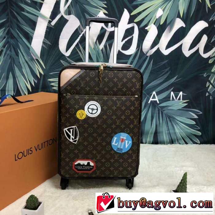 今年春夏ファション流行り LOUIS VUITTON  スーツケース2019年最新ファッション ルイ ヴィトン