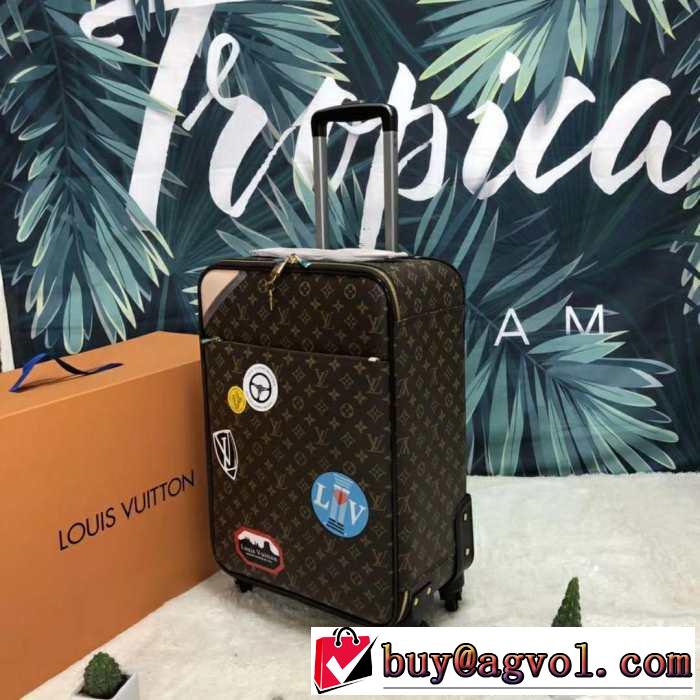 今年春夏ファション流行り LOUIS VUITTON  スーツケース2019年最新ファッション ルイ ヴィトン