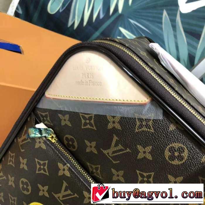 今年春夏ファション流行り LOUIS VUITTON  スーツケース2019年最新ファッション ルイ ヴィトン