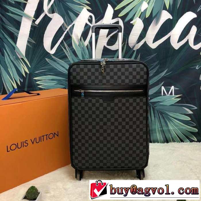 即完売 ルイ ヴィトン LOUIS VUITTON 2019SS スーツケース コーデ選ばずおしゃれのポイント