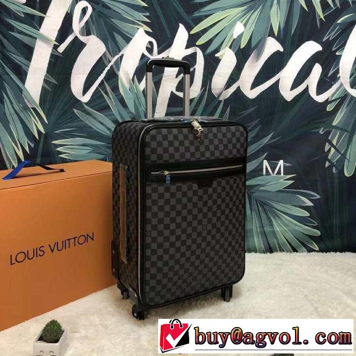 即完売 ルイ ヴィトン LOUIS VUITTON 2019SS スーツケース コーデ選ばずおしゃれのポイント