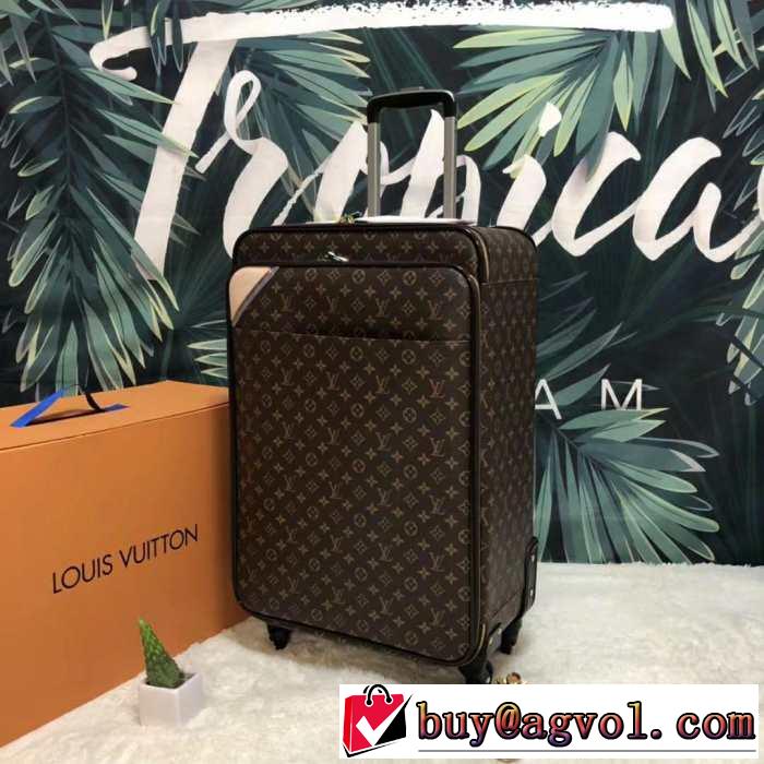 春夏の流行り2019新品 ルイ ヴィトン LOUIS VUITTON  送料込み 希少品 スーツケースお洒落トレンド人気