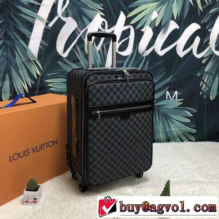 抜け感のあるキレイめ ルイ ヴィトン2019年最新ファッション LOUIS VUITTON 完売在庫確保 スーツケース