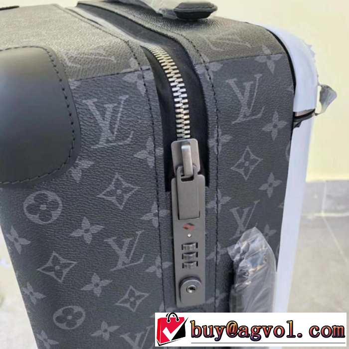LOUIS VUITTON  2019春夏の大注目トレンド王道コンビ ルイ ヴィトン スーツケース 新作限定早い者勝ち