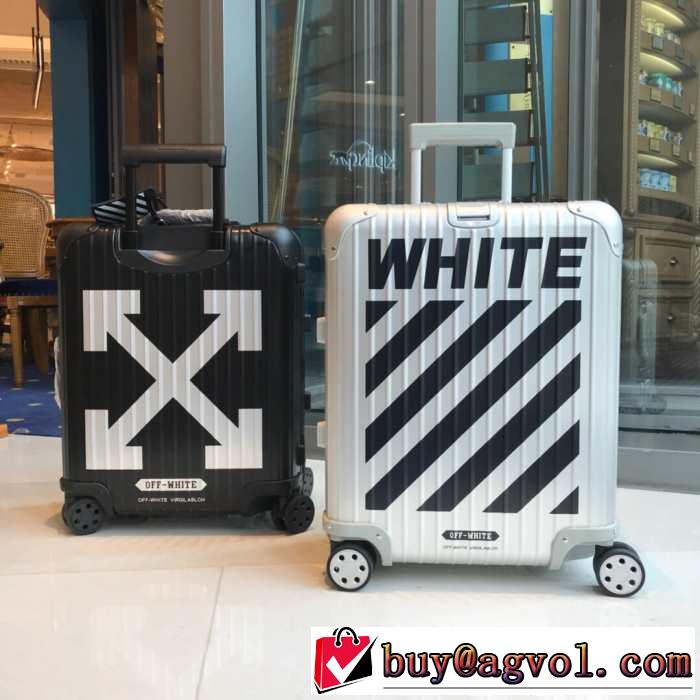 希少限定 Off-White オフホワイト2019夏ファション新品 スーツケース 春夏のトレンドアイテム