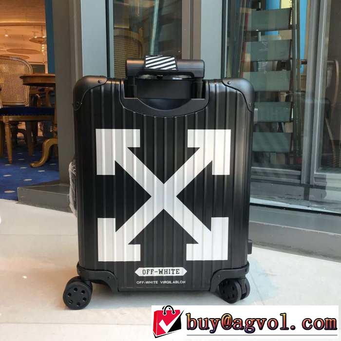希少限定 Off-White オフホワイト2019夏ファション新品 スーツケース 春夏のトレンドアイテム