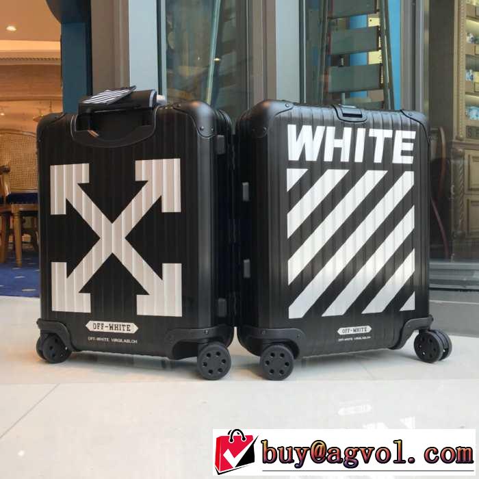 希少限定 Off-White オフホワイト2019夏ファション新品 スーツケース 春夏のトレンドアイテム