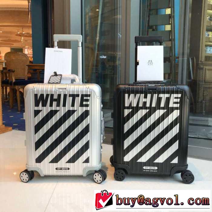 希少限定 Off-White オフホワイト2019夏ファション新品 スーツケース 春夏のトレンドアイテム