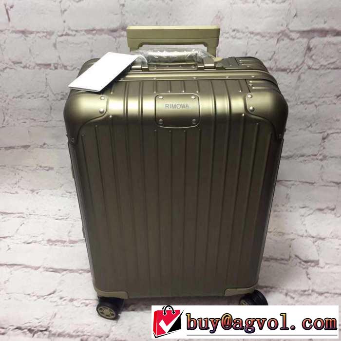 すっきりした印象に リモワ Rimowa オススメしたい最新注目ファションスーツケース 2019春夏は人気定番