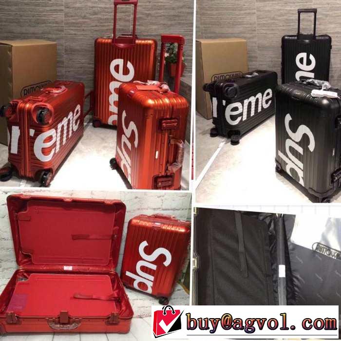夏にぴったり上品 スーツケース シュプリーム2019春夏の大注目トレンド  SUPREME 王道コンビ