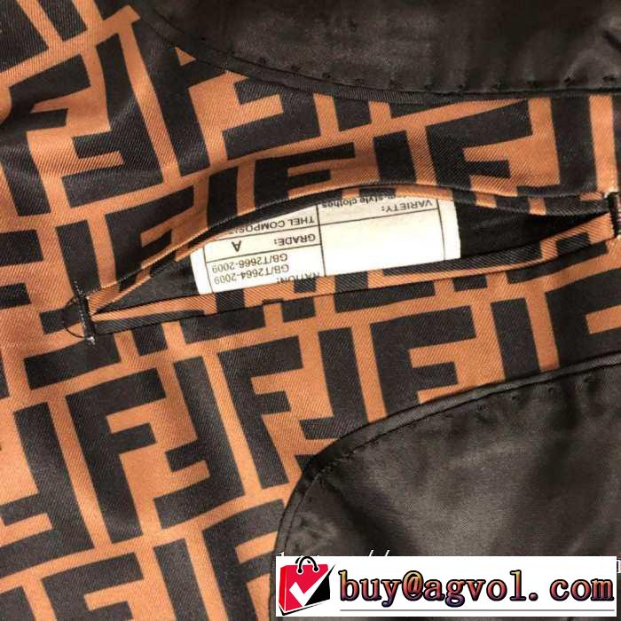 ファッション上級者向け FENDI スーツ 2019トレンドアイテム激安 フェンディ