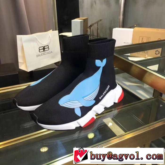 BALENCIAGA Speed Trainer 上品な涼やかさある印象に バレンシアガ スピードトレーナー メンズ スニーカー 2019SS