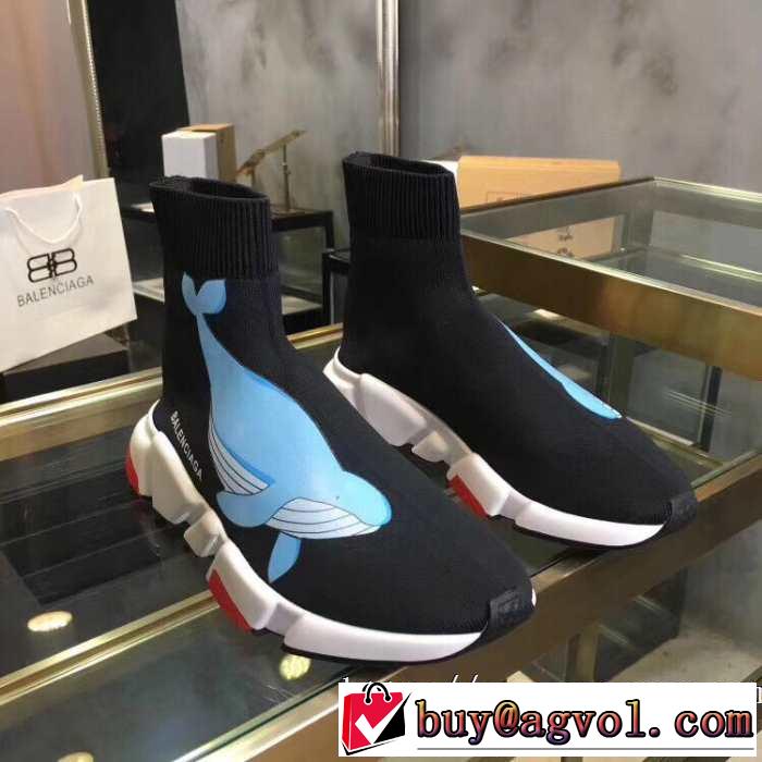 BALENCIAGA Speed Trainer 上品な涼やかさある印象に バレンシアガ スピードトレーナー メンズ スニーカー 2019SS