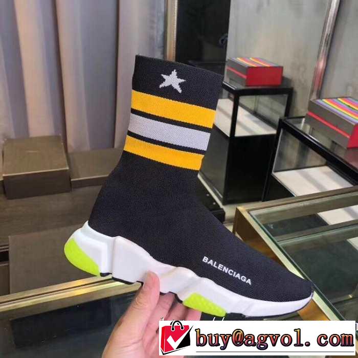 2019春夏のトレンド新商品 メンズ スニーカー 多色可選 BALENCIAGA Speed Trainer バレンシアガ スピードトレーナー