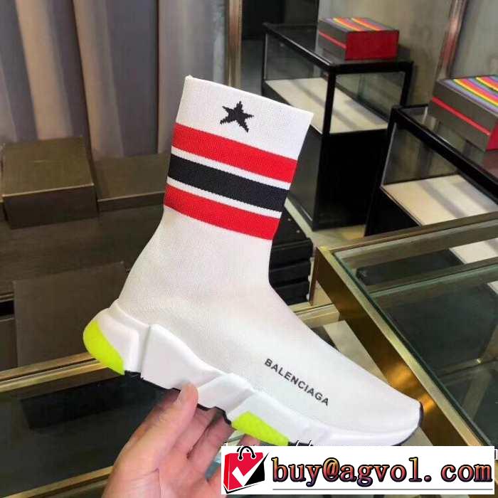 2019春夏のトレンド新商品 メンズ スニーカー 多色可選 BALENCIAGA Speed Trainer バレンシアガ スピードトレーナー