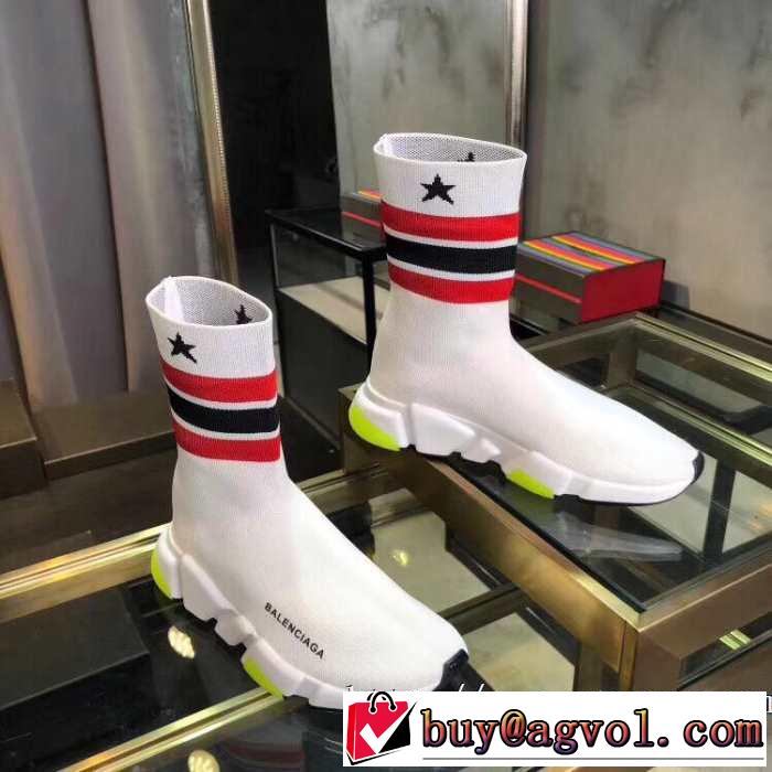 2019春夏のトレンド新商品 メンズ スニーカー 多色可選 BALENCIAGA Speed Trainer バレンシアガ スピードトレーナー